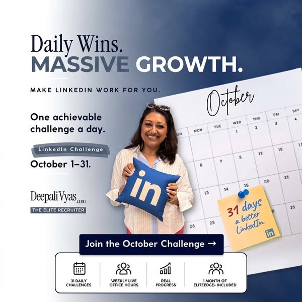 Elite Recruiter - Deepali Vyas ad
