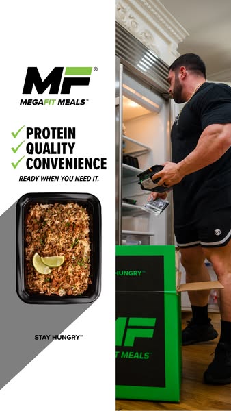 IFBB PRO Derek Lunsford LLC ad