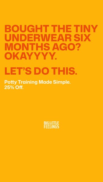 Big Little Feelings ad
