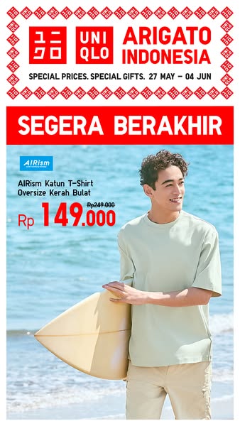 UNIQLO Indonesia ad