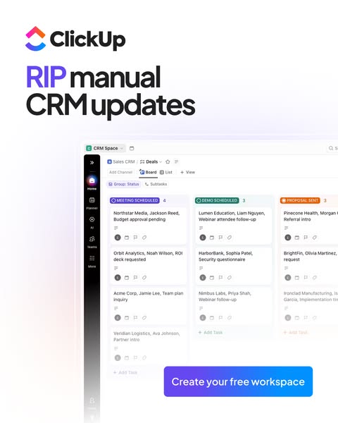 ClickUp ad