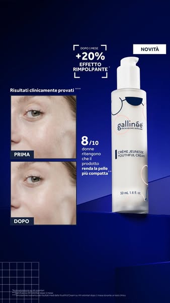 Gallinée Microbiome Skincare ad