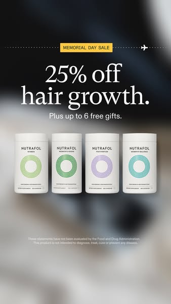 Nutrafol ad