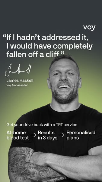 James Haskell ad
