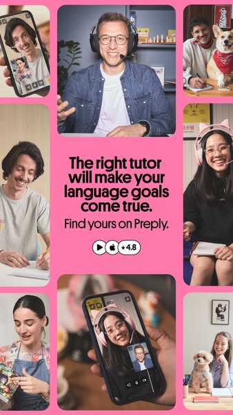 Preply ad