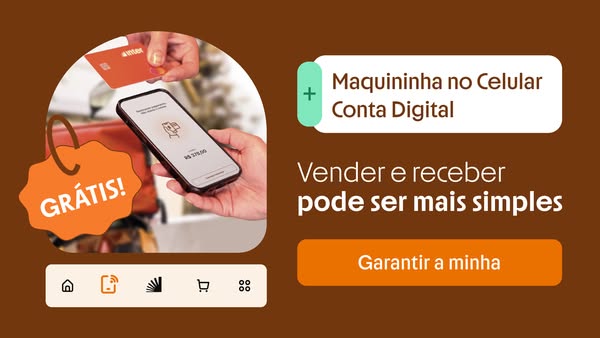 This ad is for Inter, a digital banking service. The ad illustrates how to use a cell phone and debit card to receive pa