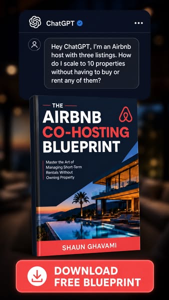 Shaun Ghavami - Airbnb Coach ad