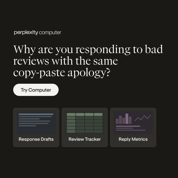 This ad shows viewers a more effective way to respond to negative reviews. It presents the common issue of using the sam