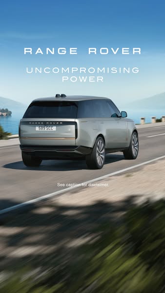 Range Rover ad