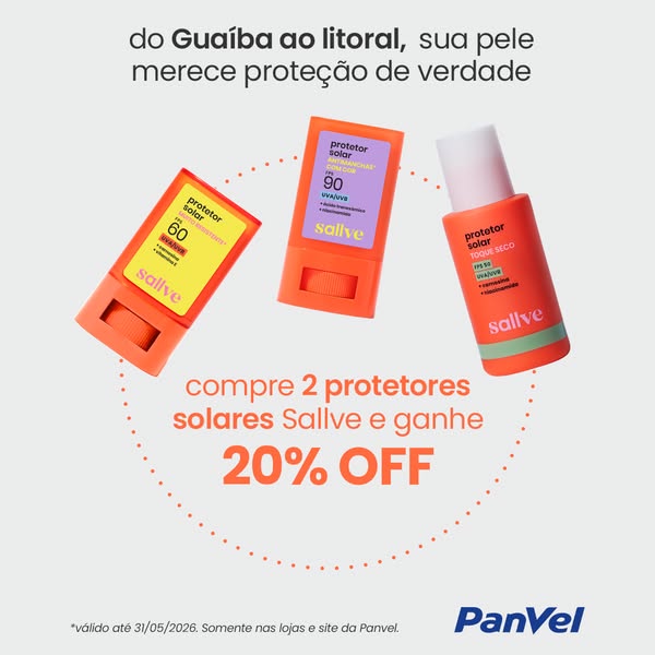 An ad featuring Sallve sunscreens with an offer.
