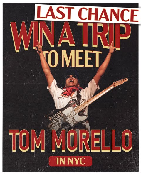 Tom Morello ad