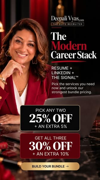 Elite Recruiter - Deepali Vyas ad