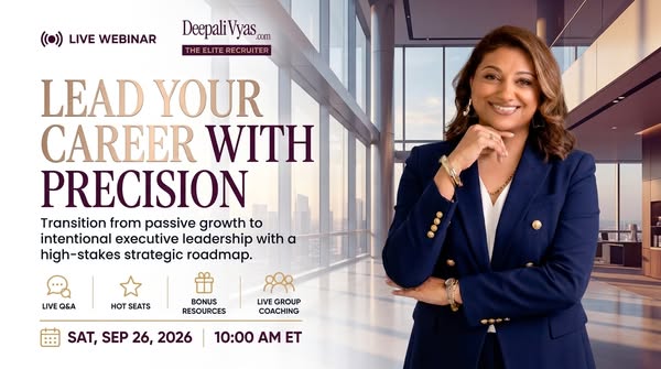 Elite Recruiter - Deepali Vyas ad