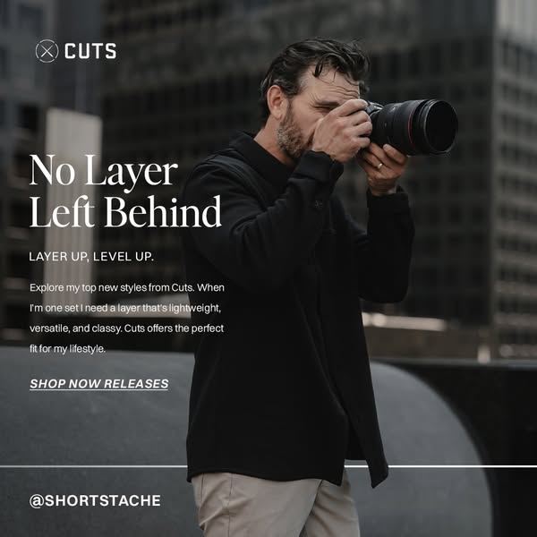 Shortstache ad