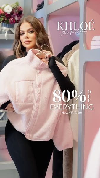 Khloé Kardashian ad