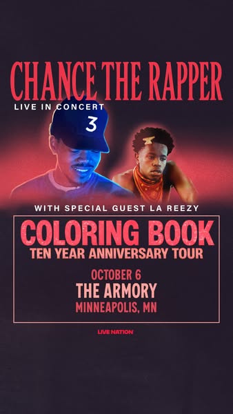 Chance The Rapper ad