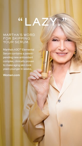 Martha Stewart ad