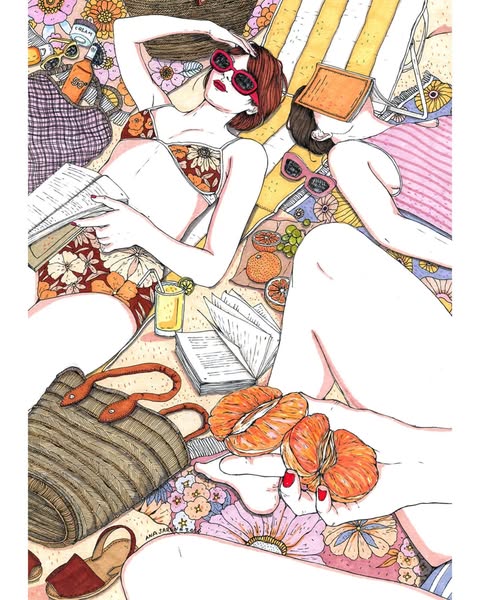 Ana Jarén Illustration ad
