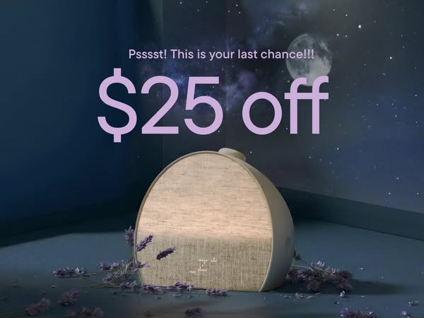 This ad is announcing a limited time deal for $25 off.