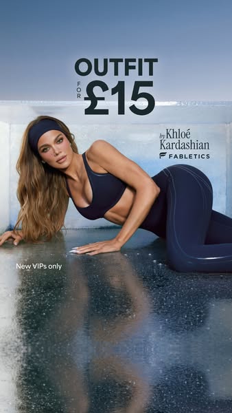 Khloé Kardashian ad