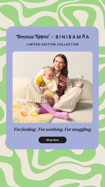 Tommee Tippee ad