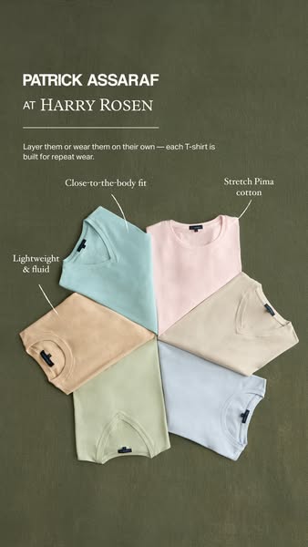 Harry Rosen Inc ad
