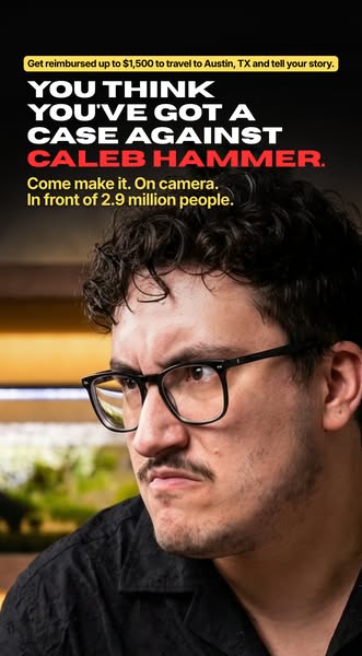 Caleb Hammer ad