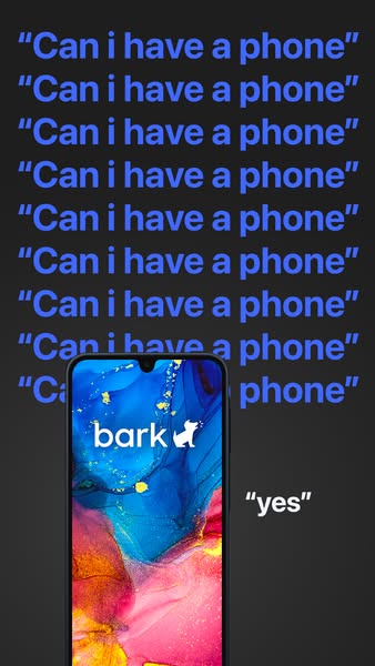 This ad uses the common refrain of a child asking for a phone to emphasize the importance of digital safety and highligh