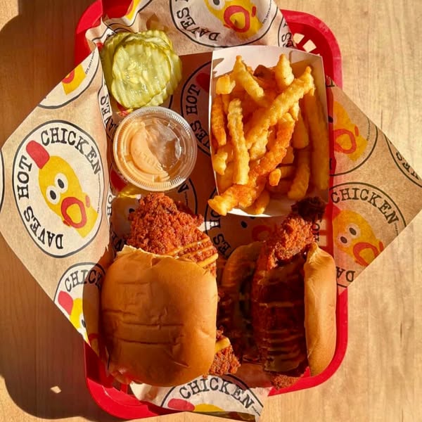 Dave’s Hot Chicken ad