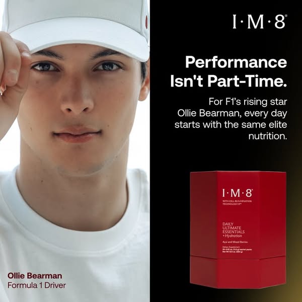 Ollie Bearman / Team OB ad