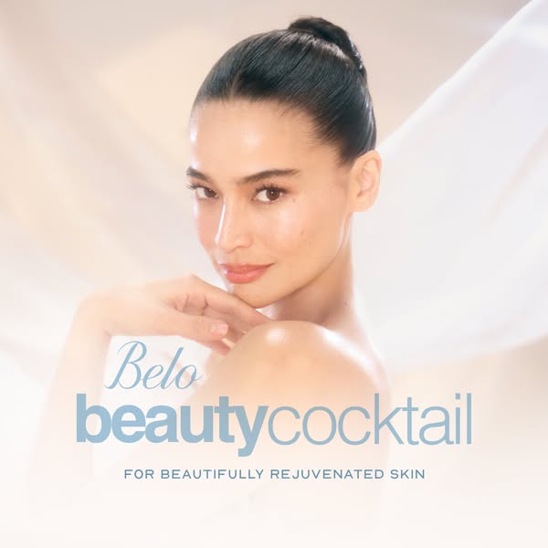 This ad features a celebrity with beautiful skin as she promotes a beauty product.