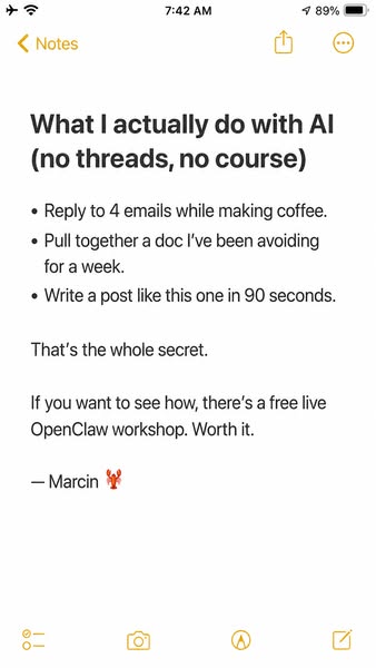 Marcin AI ad