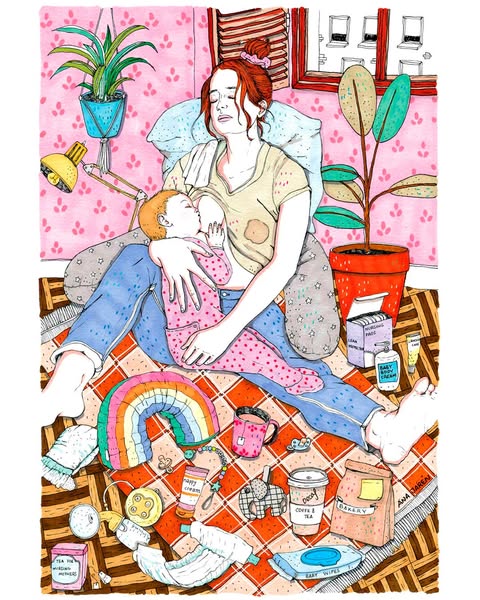 Ana Jarén Illustration ad