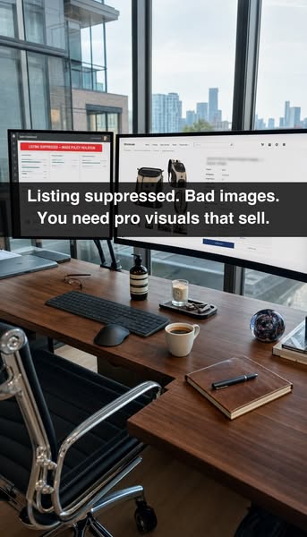 This ad identifies a problem, and offers a professional visual solution.