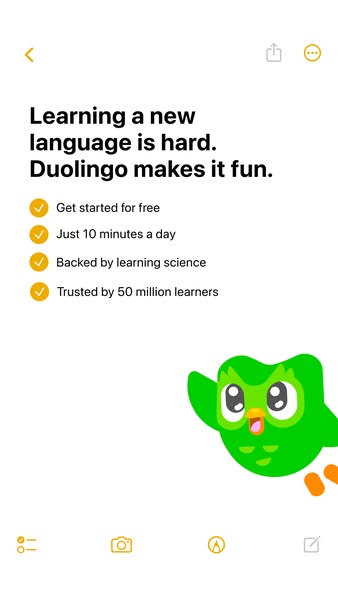 Duolingo ad