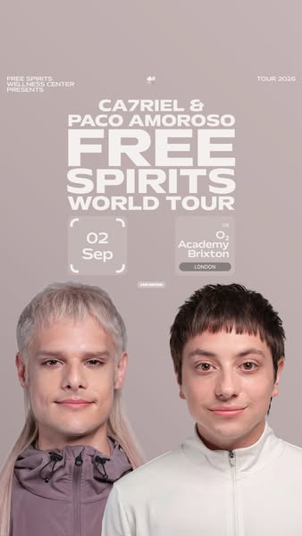 Ca7riel & Paco Amoroso ad