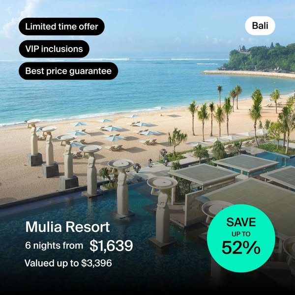 Luxury Escapes ad