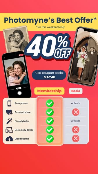 Photomyne ad