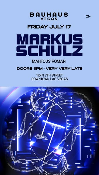 Markus Schulz ad