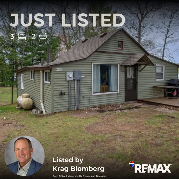 This ad promotes a real estate listing, highlighting the property's features and the listing agent.
