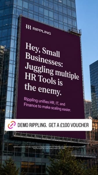 Rippling ad