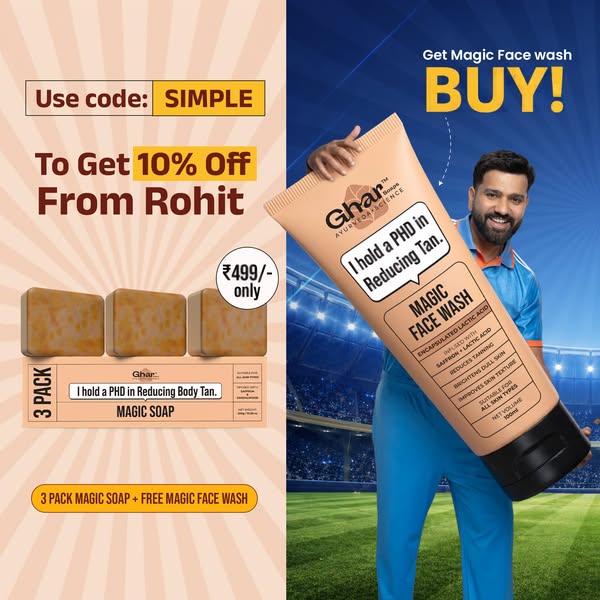 Rohit Sharma ad