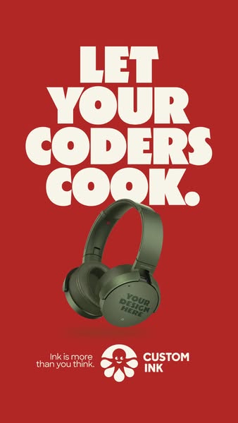 Custom Ink ad