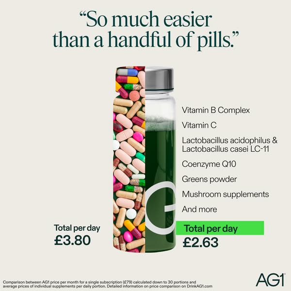 AG1 by Athletic Greens ad