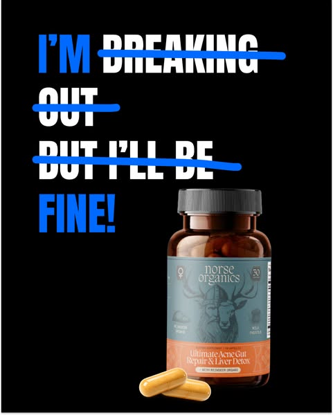 This ad shows an eye-catching image with large text that first shows the customer problem and then states they will be f
