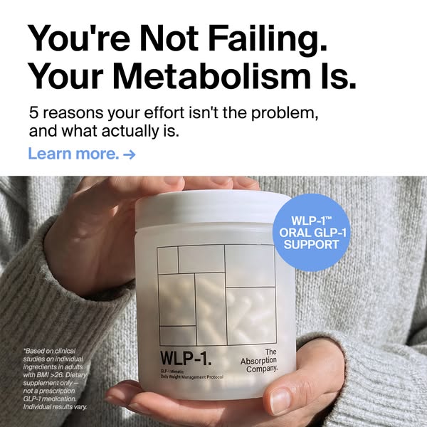 The ad aims to provide a weight management solution for individuals struggling with their metabolism.