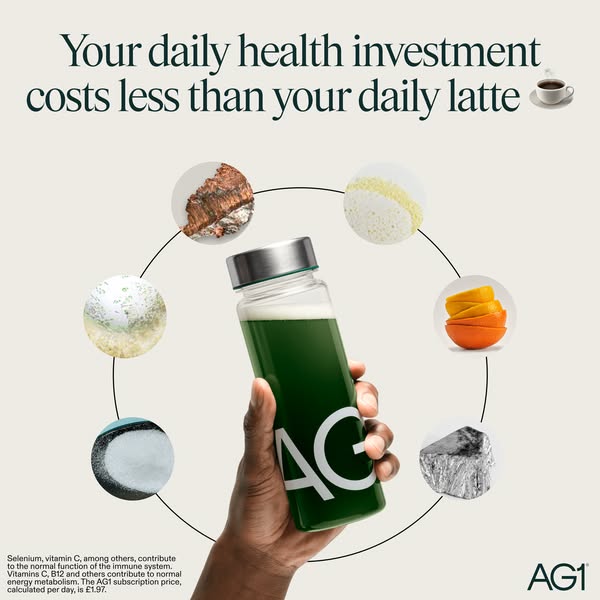 AG1 by Athletic Greens ad