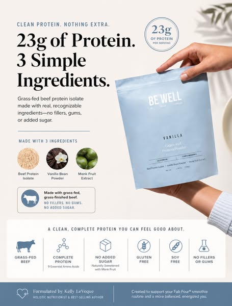Be Well by Kelly ad
