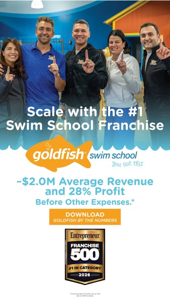 Goldfish Swim School ad