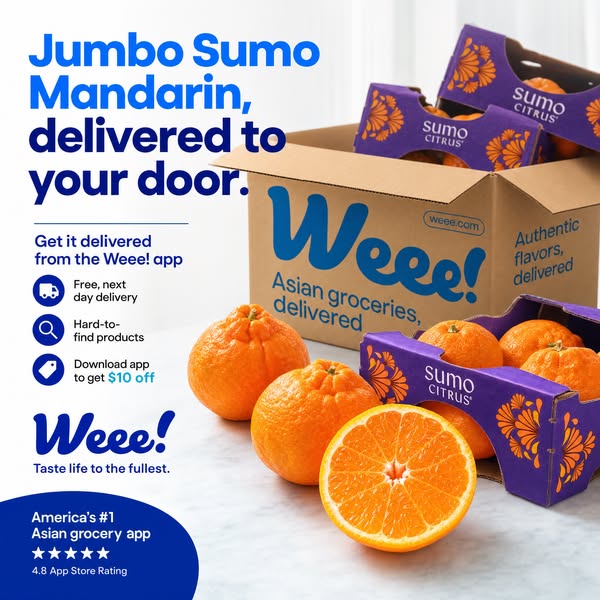 Weee Asian Supermarket ad